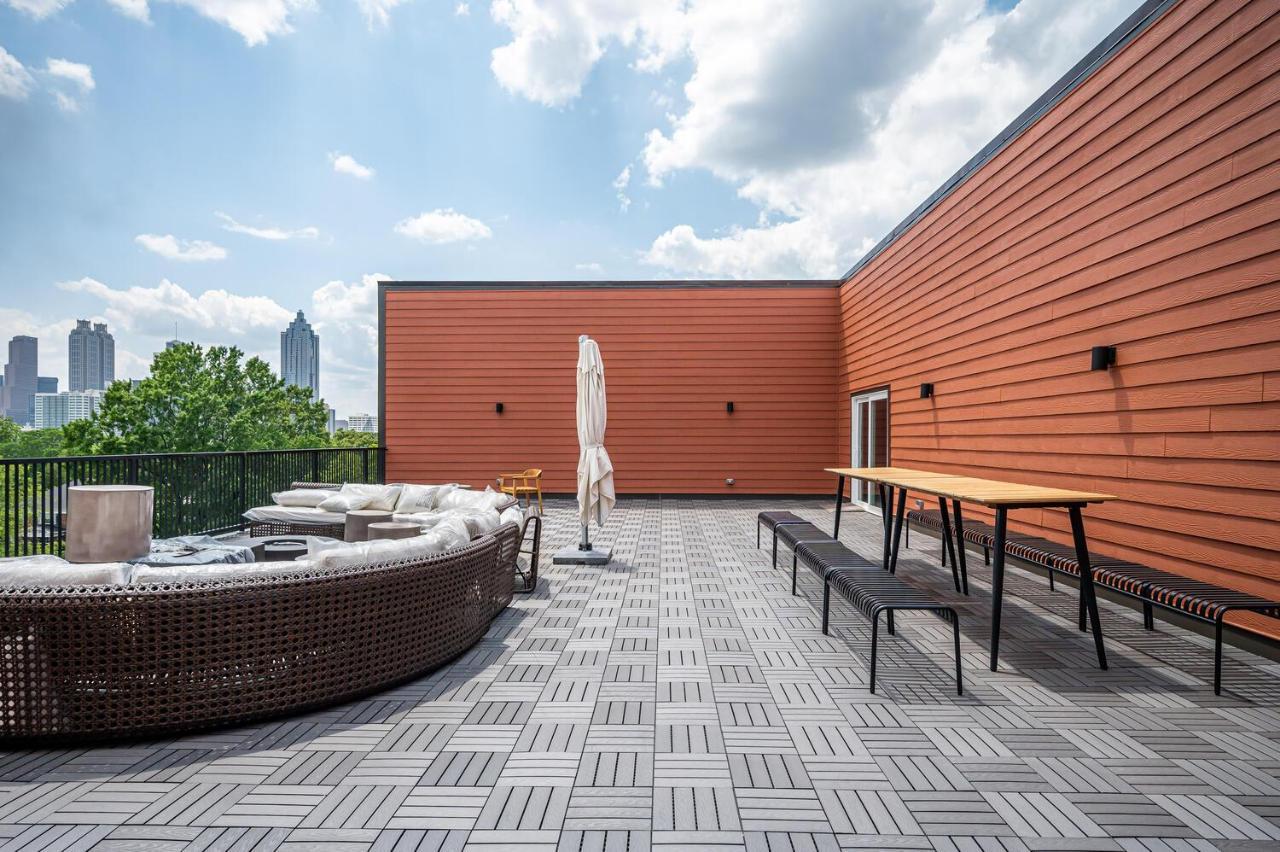 Downtown New-Built Roof-Top Balcony City View 525Pkwy Atlanta Zewnętrze zdjęcie